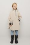Vestland poncho til barn beige