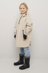 Vestland poncho til barn beige