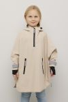Vestland poncho til barn beige