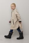 Vestland poncho til barn beige