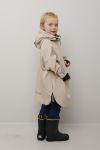 Vestland poncho til barn beige