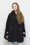 Vestland poncho til barn Sort