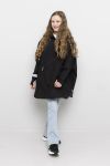 Vestland poncho til barn Sort