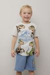 Jurassic Park  T- skjorte gråmelert