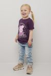 Peppa Gris T-skjorte vinrød.