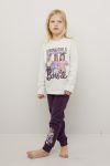Barbie Pyjamas sett grå.