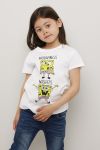 Svampebob Firkant topp hvit.
