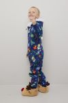 Ugly Snowflake jumpsuit til barn blå.