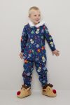 Ugly Snowflake jumpsuit til barn blå.