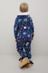 Ugly Snowflake jumpsuit til barn blå.
