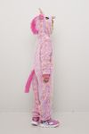 Enhjørning jumpsuit rosa.