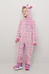 Enhjørning jumpsuit rosa.