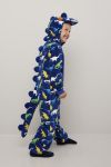 Dino jumpsuit blå.