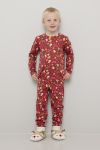 Julemorgen pyjamas til barn rød.