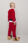 Nisse jumpsuit til barn rød.