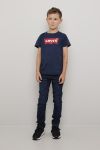 Levi´s Batwing Tee t-skjorte marine og rosa.