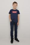 Levi´s Batwing Tee t-skjorte marine og rosa.