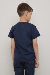 Levi´s Batwing Tee t-skjorte marine og rosa.