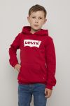 Levi´s Batwing Screenprint Hoodie unisex rød.