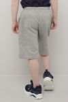 Shorts med Pikachu print Gråmelert