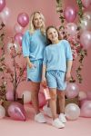 Velourshorts til barn Mari Aqua