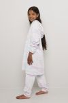 Pyjamasbukse i fleece Rainbow Blå-rosa