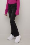 Jeans utsvinget med lavt liv Lina Vasket sort