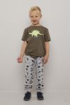 T-skjorte Glow In The dark Oliven