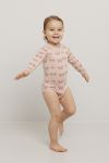 Body i ull/bambus Poppy Krem-rosa