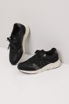 Sneaker med kilehel Agata Sort