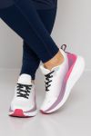 Sneaker dame Suba Hvit-rosa