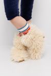 Snøboots fluffy vinter Beige