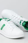 Sneaker Logo Sibba Hvit-grønn