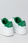 Sneaker Logo Sibba Hvit-grønn