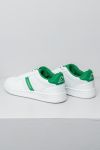 Sneaker Logo Sibba Hvit-grønn