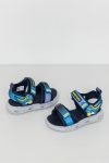 Sandal med lys småbarn Tåtass Marine