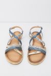 Sandal Frances lux Blå
