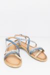Sandal Frances lux Blå