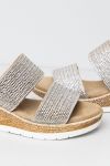 Sandal slip - in Dune Sølv