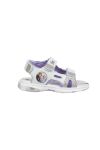 Disney Frozen sandal med lys i sålen sølv-lilla