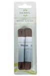 Derby skolisse rund 2mm 90cm brun brun