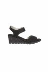 Sprox Violet sandal med kilehel sort