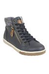 Supremo Kayla sneakers med fôr marine