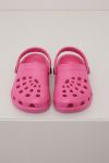 Enkel Hippie clog fuksia