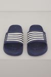 Sport slippers blå-hvit