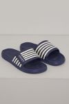 Sport slippers blå-hvit