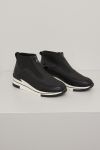 Klassisk comfort sneaker Silja Sort