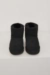 Vinterboots med saueskinnsfor Benita Sort