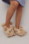 Varm tøffel Teddy Bear Brun