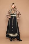 Festdraktskjorte Eva Mørk beige
